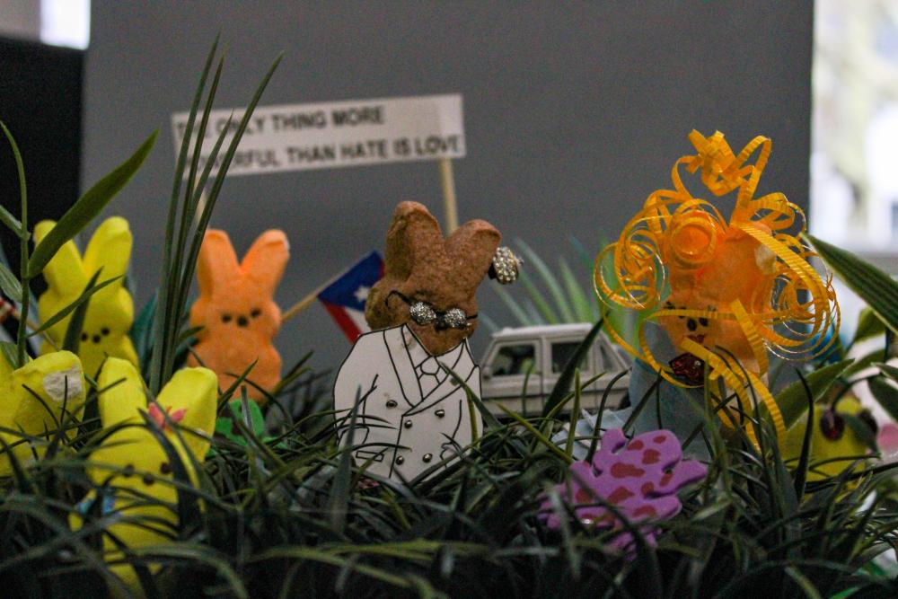 'Peep Me Preguntó' a Peep take of the Superbowl Halftime Show. Photos by Brandy Muz