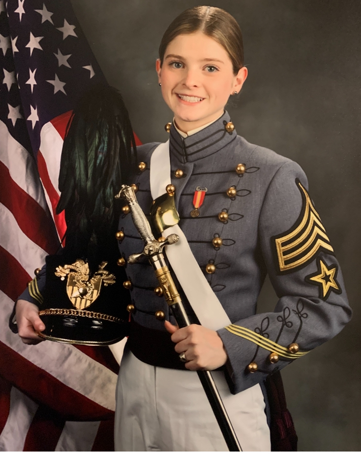  Lavina Burman. Photo source: West Point