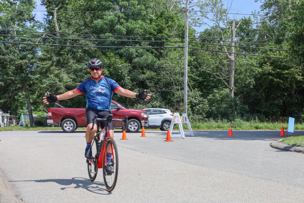 Riders pedaled through Wareham on Saturday, Aug. 1 for the Pan-Mass Challenge. Photos by Nick Mossman