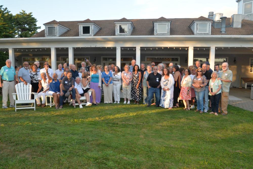 A bicentennial class photo. Photos by Tootsie Russell
