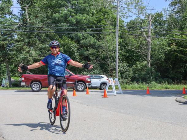 Riders pedaled through Wareham on Saturday, Aug. 1 for the Pan-Mass Challenge. Photos by Nick Mossman