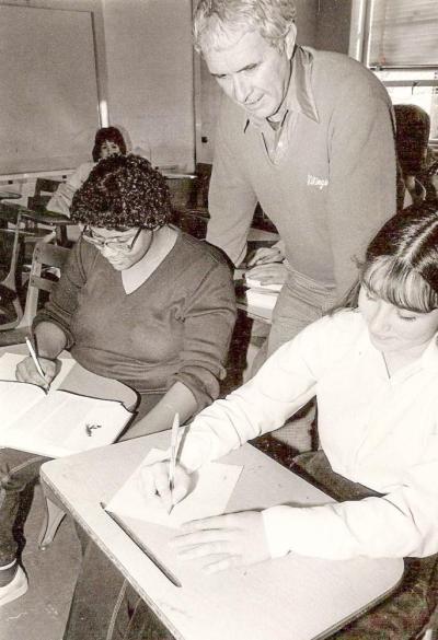 Brogioli taught English and Latin at Wareham High School for 29 years.
