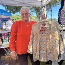 Susan Silvia sells her crocheted items, which she creates herself without a pattern.