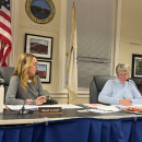 The Select Board at its meeting on Oct. 6. Photo by Tanvi Kulkarni