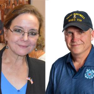 Sarah Hewins, left, and John Gaskey, right. File photos none