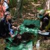 BioBlitz participants took part in a soil classification on Saturday, Aug. 1. Photo source: Tom Goetz