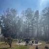 This April, an odor control method by the sewer plant filled the nearby neighborhood with smoke. Photo source: Sally Morrison