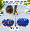 A great hooded sweatshirt with a gorgeous picture of the Railroad Bridge!